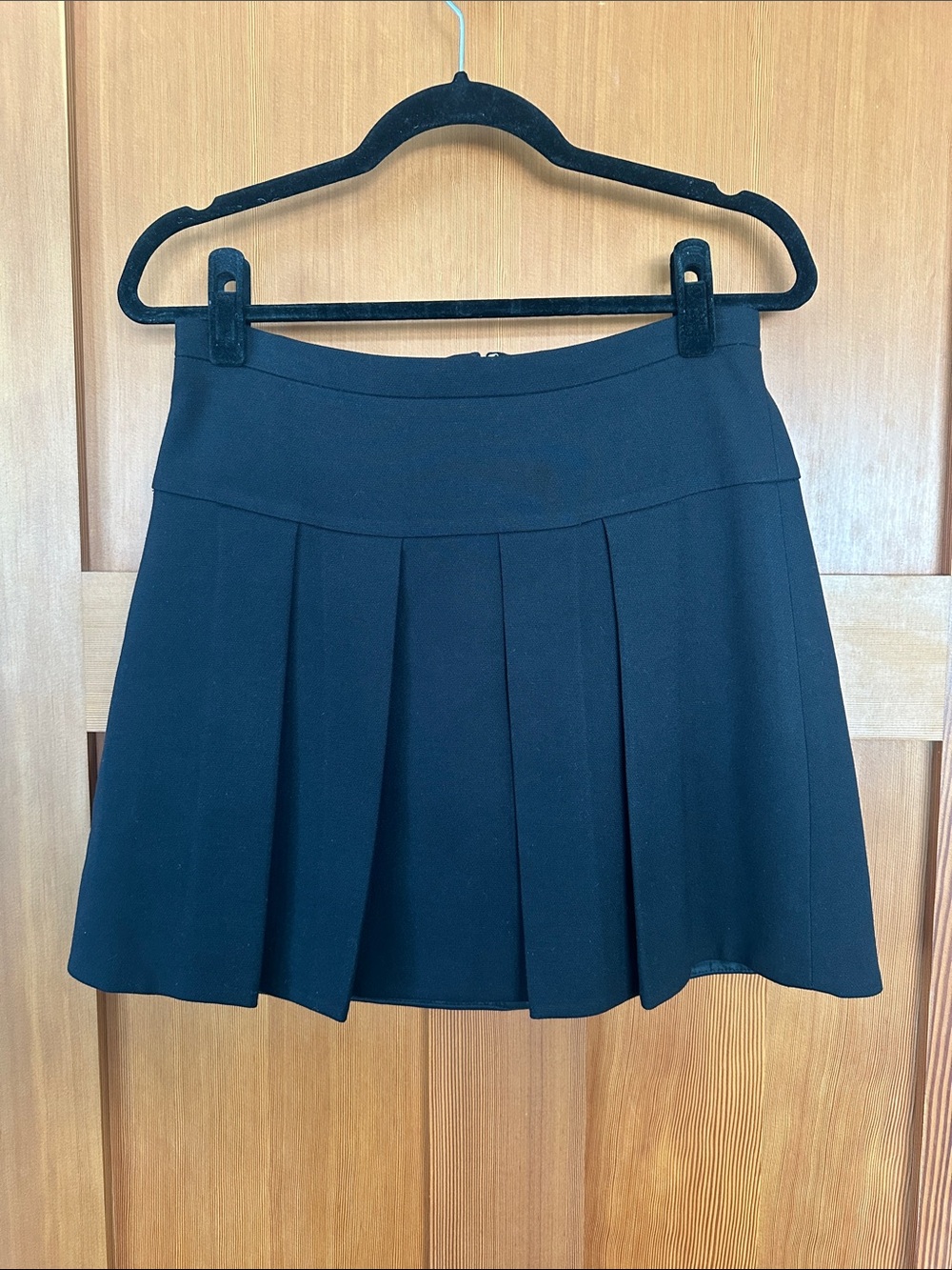 J. Crew Black Circle Skater Skirt